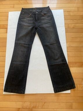 KIKIT Charcoal Boot Cut Denim Jeans, Size 4